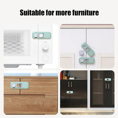 Milo Refrigerator Lock | Childproof, Durable ABS, Easy Installation 5