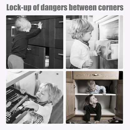 Milo Refrigerator Lock | Childproof, Durable ABS, Easy Installation 6