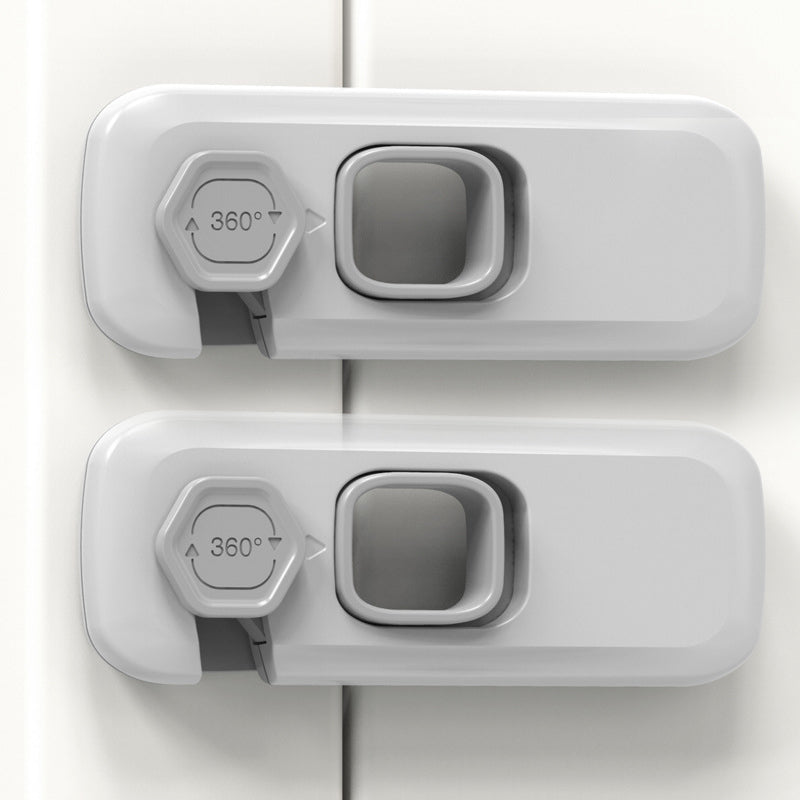Milo Refrigerator Lock | Childproof, Durable ABS, Easy Installation 8