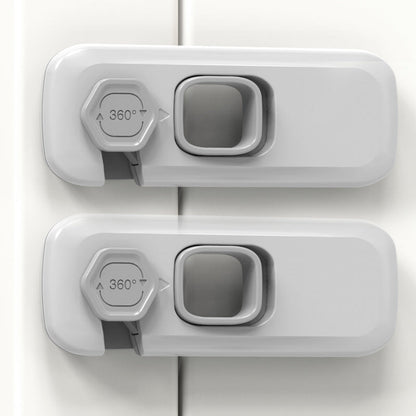 Milo Refrigerator Lock | Childproof, Durable ABS, Easy Installation 8