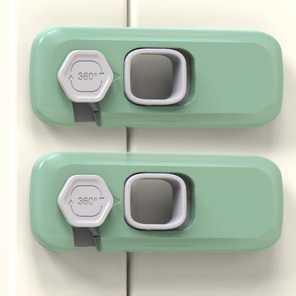 Milo Refrigerator Lock | Childproof, Durable ABS, Easy Installation 9