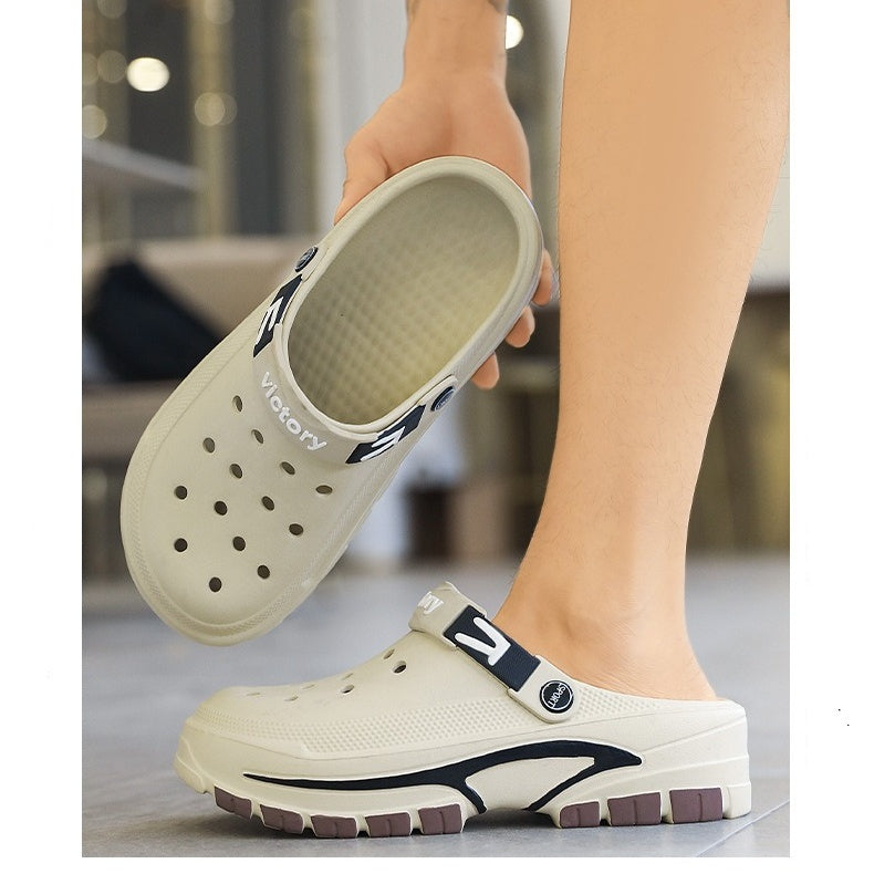 Milo Slip-On Sandals | Breathable, Adjustable Heel Strap 4