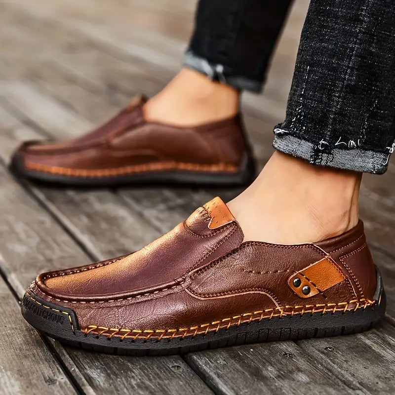 Milo Slip-On Shoes | Premium Leather, All-Day Comfort 5