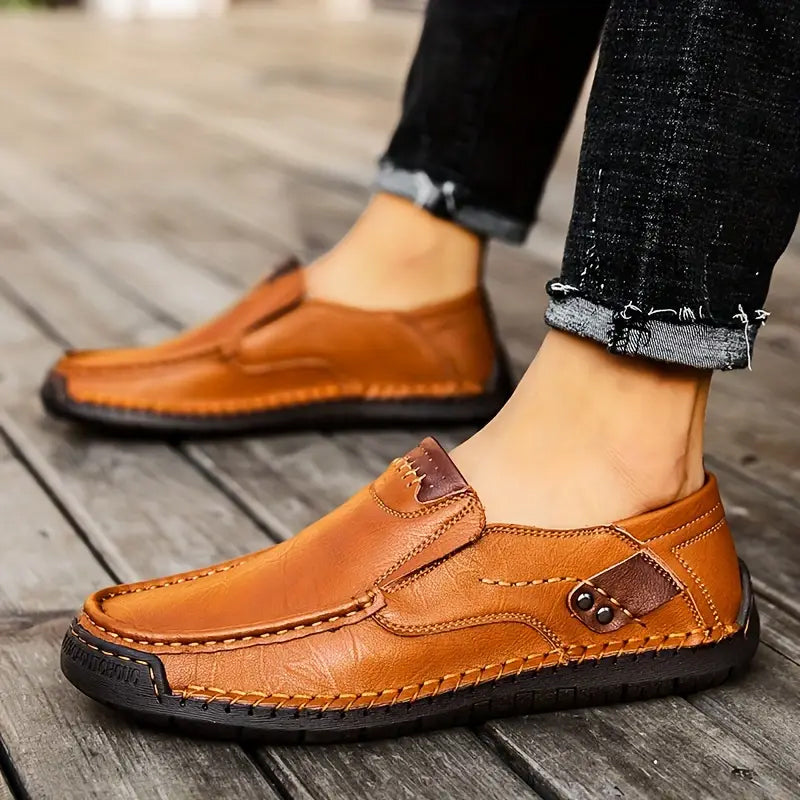 Milo Slip-On Shoes | Premium Leather, All-Day Comfort 6