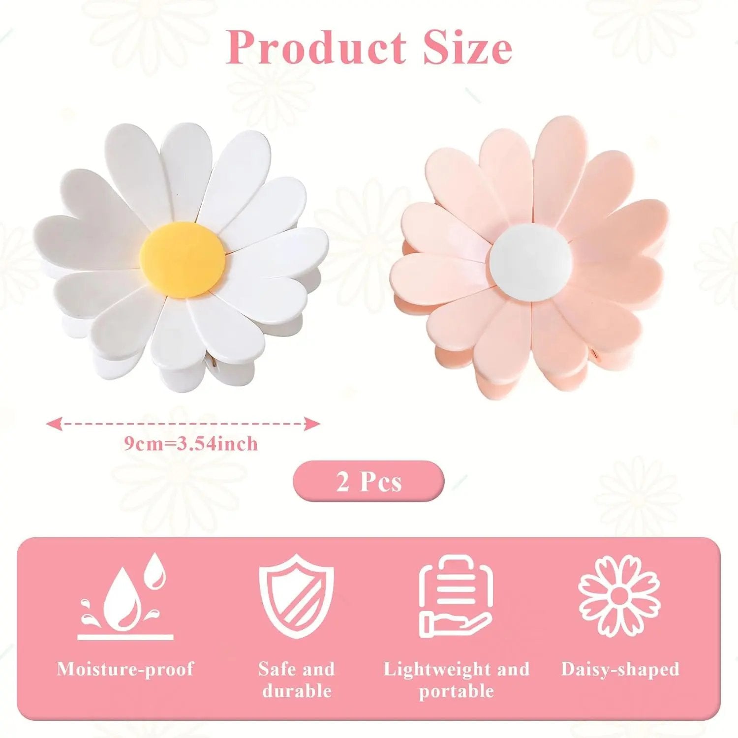 Mira Cherry Blossom Clip | Magnetic Sealing Design 8