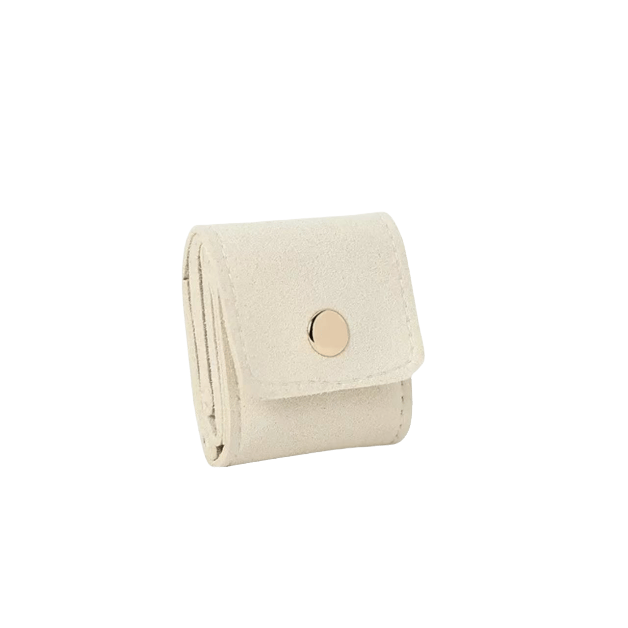 Mira Jewelry Travel Case | Compact Microfiber Organizer with Snap Closure 0