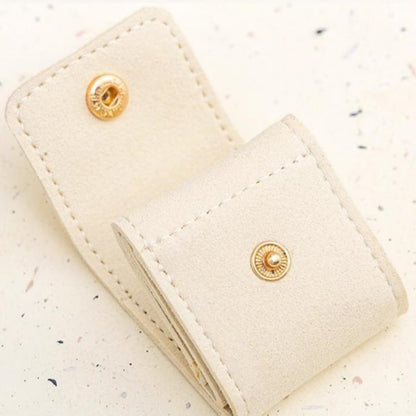 Mira Jewelry Travel Case | Compact Microfiber Organizer with Snap Closure 5