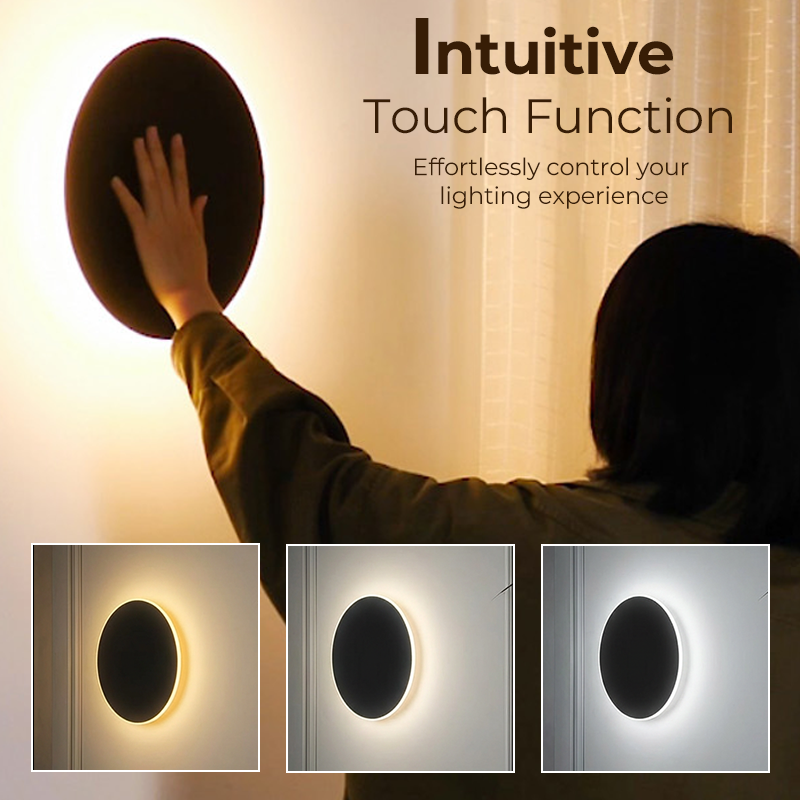 Mira LED Wall Sconce | Touch Control, Adjustable Lighting 3