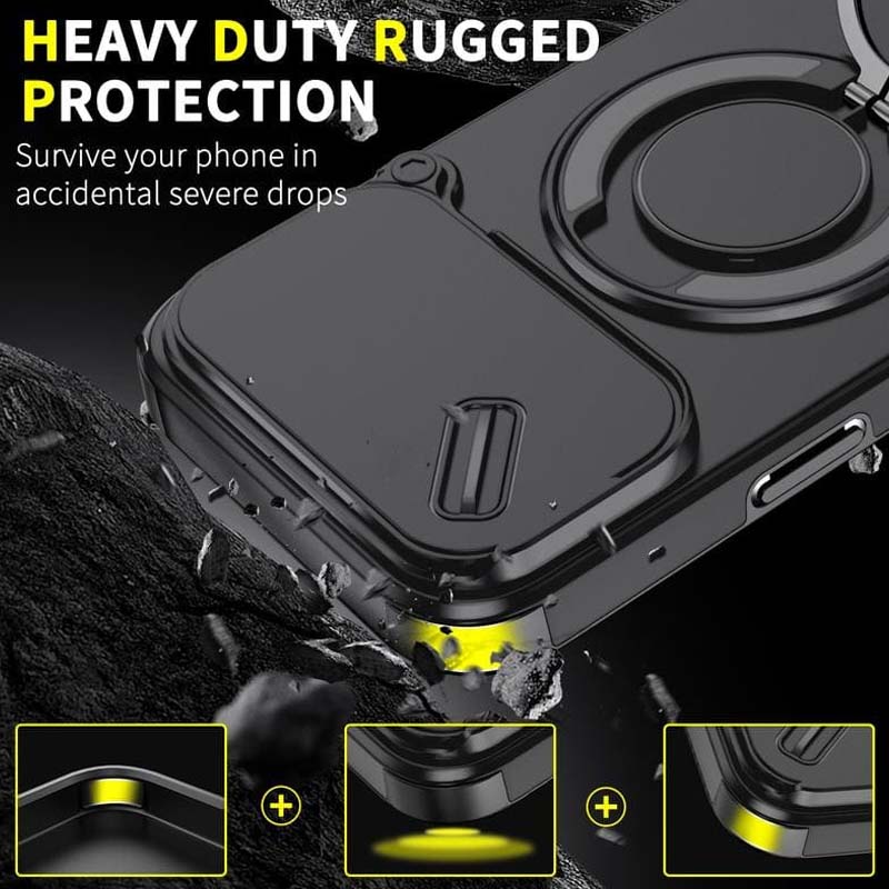 Mira Magnetic Phone Case | Military-Grade Protection, 360° Rotatable Stand 1