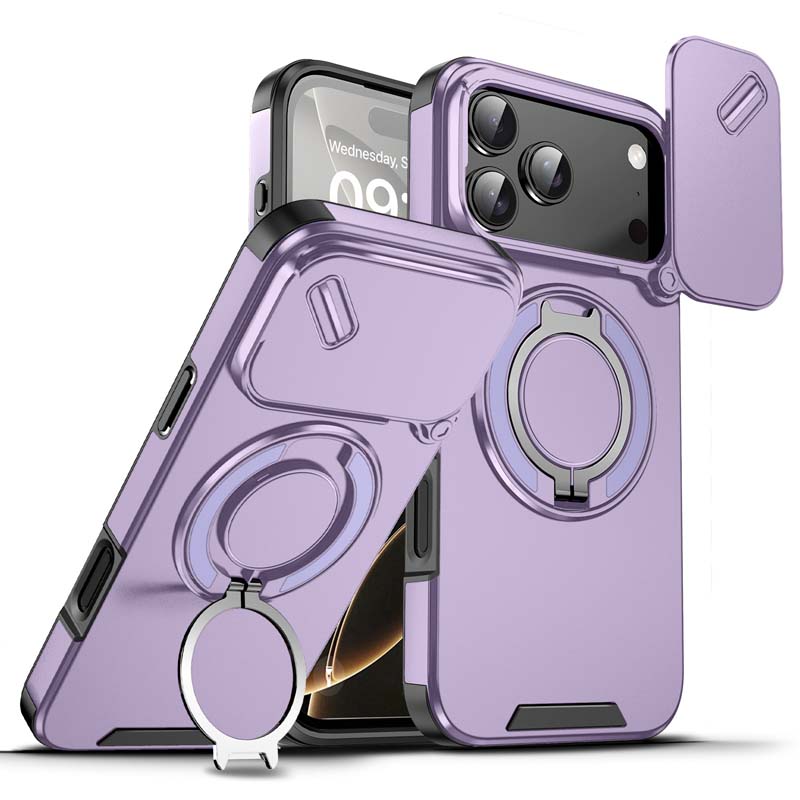 Mira Magnetic Phone Case | Military-Grade Protection, 360° Rotatable Stand 11