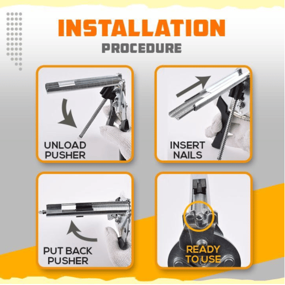 Mira Nail Ring Pliers | Durable Manual Tying Tool 2