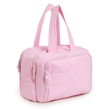 Mira Travel Makeup Bag | Large Capacity, Waterproof Nylon 10