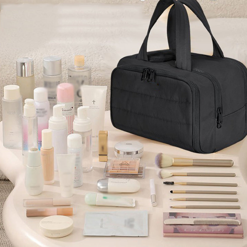 Mira Travel Makeup Bag | Large Capacity, Waterproof Nylon 2
