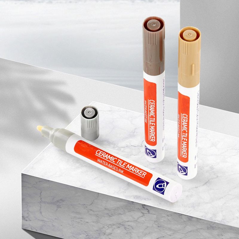Mosaic Grout Pen | Waterproof, Mold-Resistant White Grout Marker 3