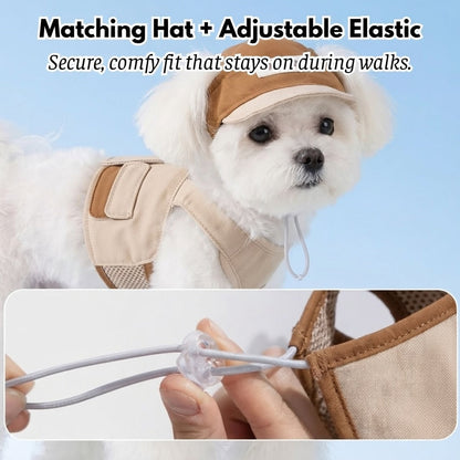 Navi No Pull Dog Harness Set | Breathable Mesh, Adjustable Fit 3
