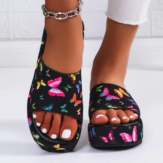 Navi Platform Slippers | Non-Slip, Sweat-Absorbing, Stylish Design 0