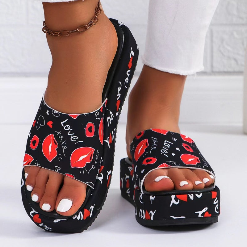 Navi Platform Slippers | Non-Slip, Sweat-Absorbing, Stylish Design 1