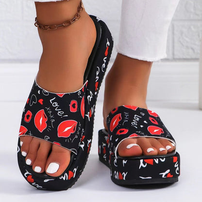 Navi Platform Slippers | Non-Slip, Sweat-Absorbing, Stylish Design 1