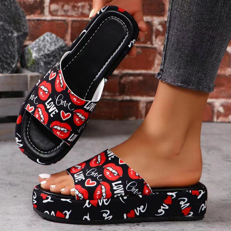 Navi Platform Slippers | Non-Slip, Sweat-Absorbing, Stylish Design 2