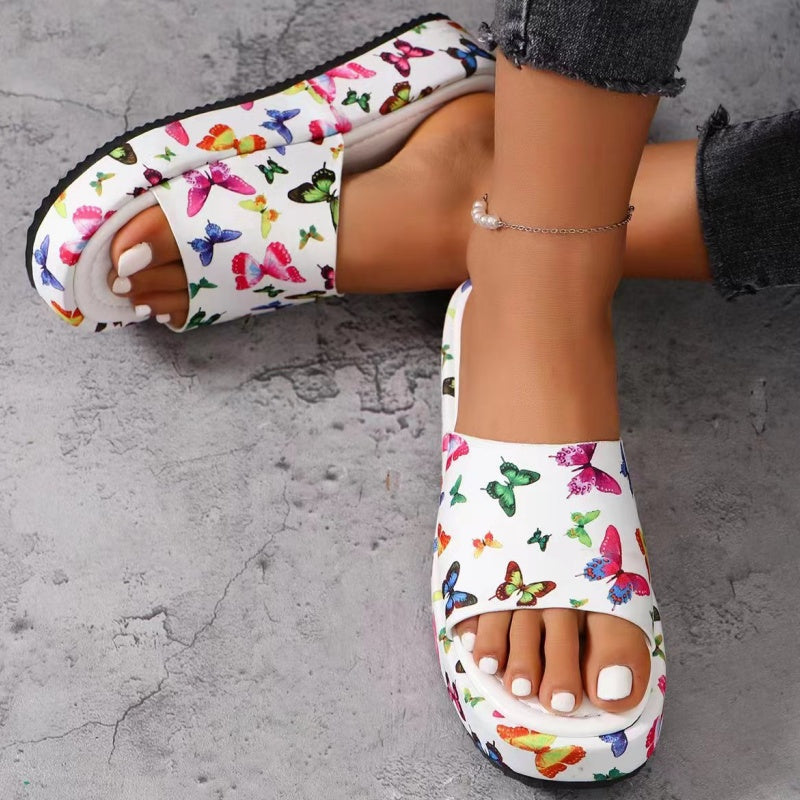 Navi Platform Slippers | Non-Slip, Sweat-Absorbing, Stylish Design 5