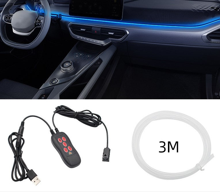 Nexa Car LED Light Strips | Music Sync, App Controlled, USB Powered 0