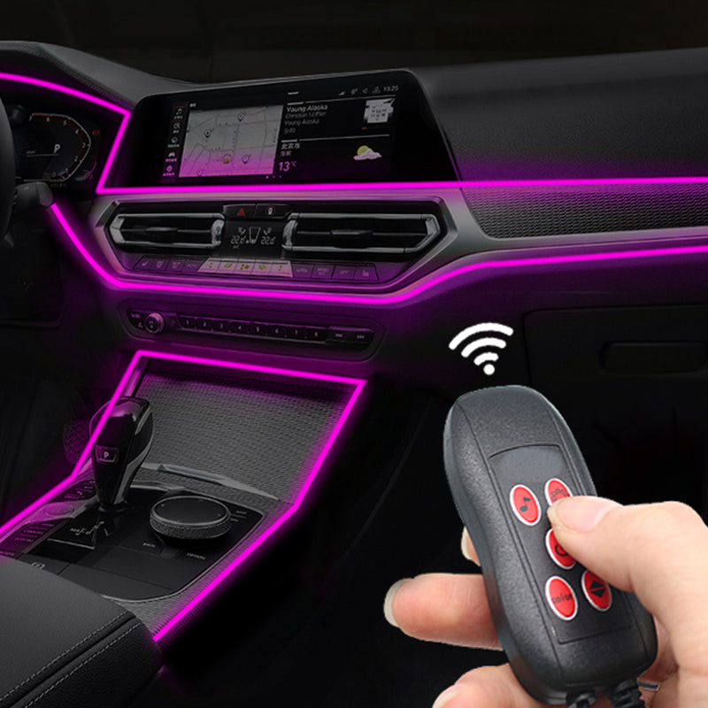 Nexa Car LED Light Strips | Music Sync, App Controlled, USB Powered 2