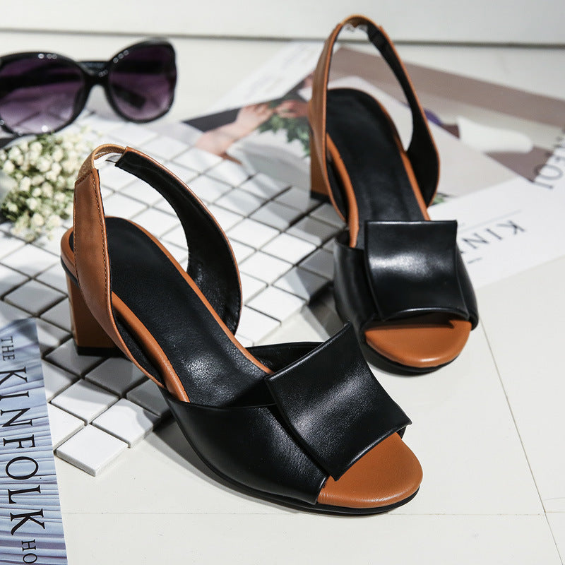 Nora Women's Pumps | Black PU Leather, Comfortable Fit 1