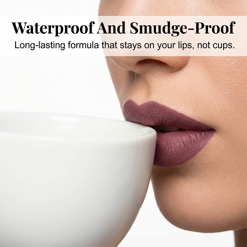 Nori Matte Lipstick | Waterproof, 12 Stunning Shades 2