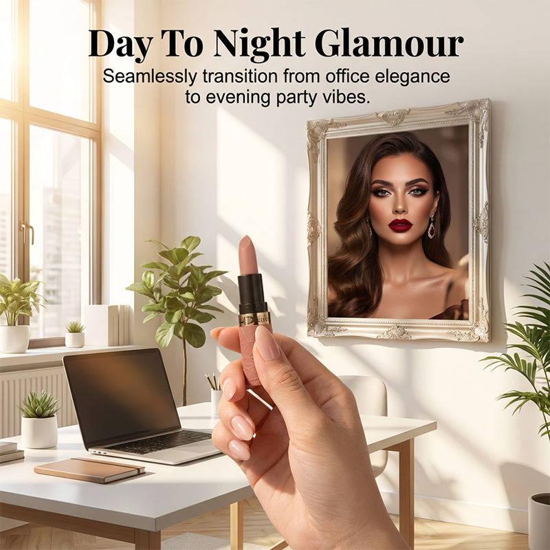 Nori Matte Lipstick | Waterproof, 12 Stunning Shades 7