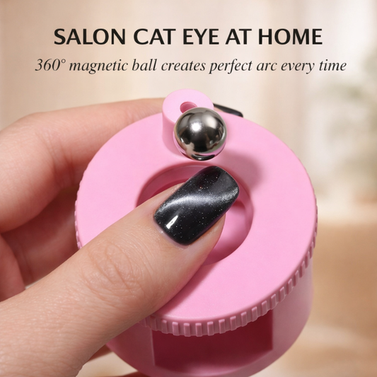 Opelle Cat Eye Nail Tool | 360° Rotating N40 Magnet, Portable Design 0