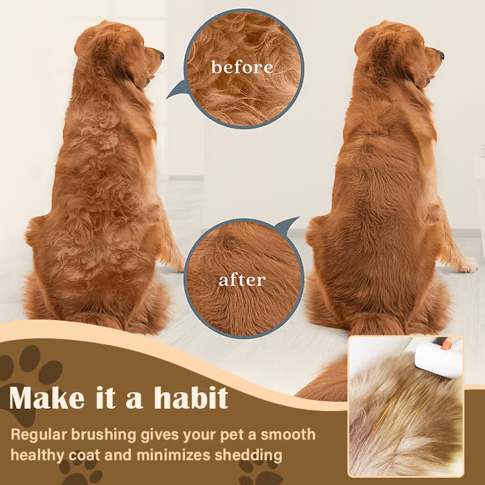 Pawfect Grooming Comb | 2-in-1 Dematting Tool for Dogs and Cats 1