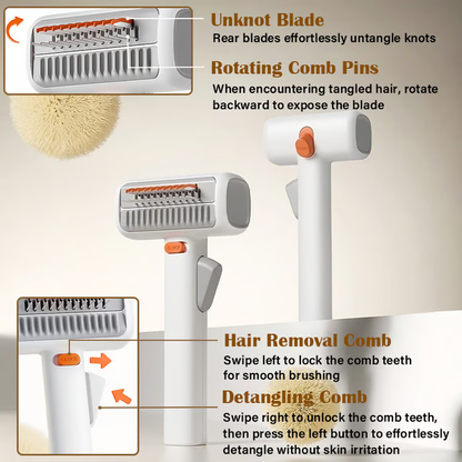 Pawfect Grooming Comb | 2-in-1 Dematting Tool for Dogs and Cats 2