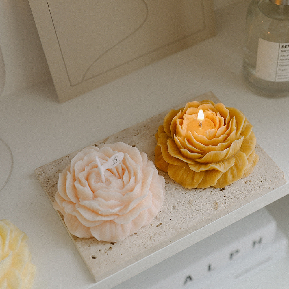 Pearly Peony Candle | Floral Scented Gift 2