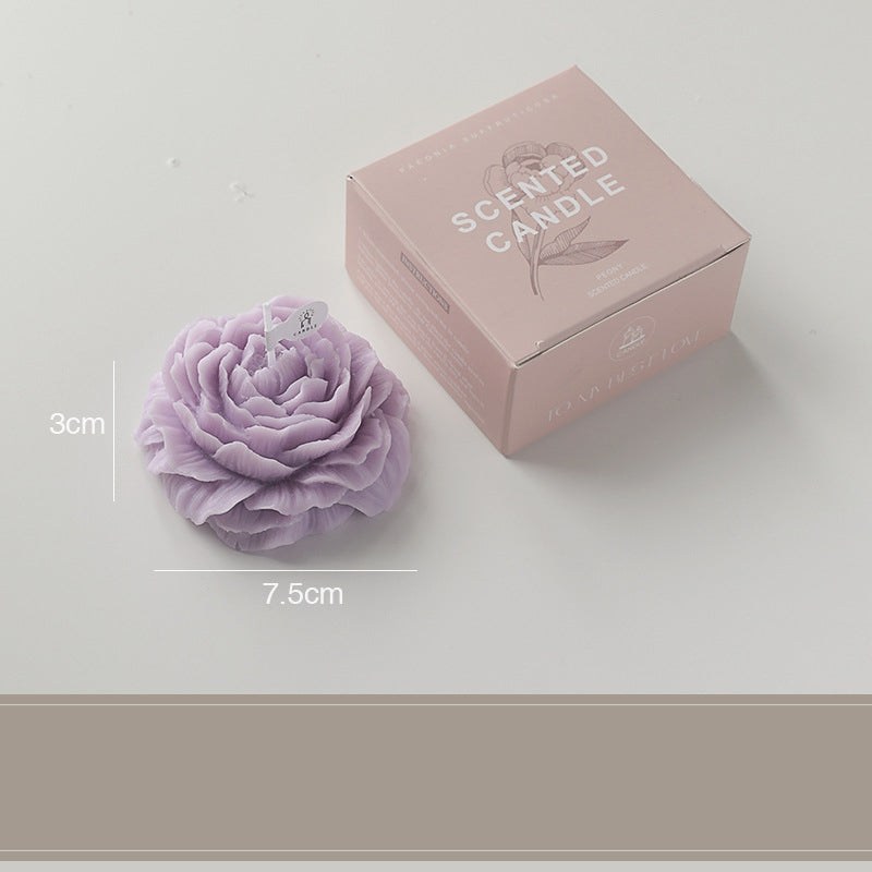 Pearly Peony Candle | Floral Scented Gift 7