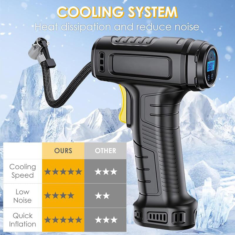 Pico Portable Air Compressor | Cordless, Digital Display, Fast Inflation 4