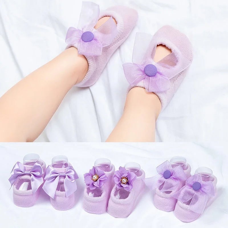 Pinky Baby Socks | Ultra-Soft Cotton Blend, Non-Slip 7