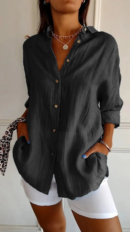 Plea Shirt | Classic Pleated, Plus Size 0