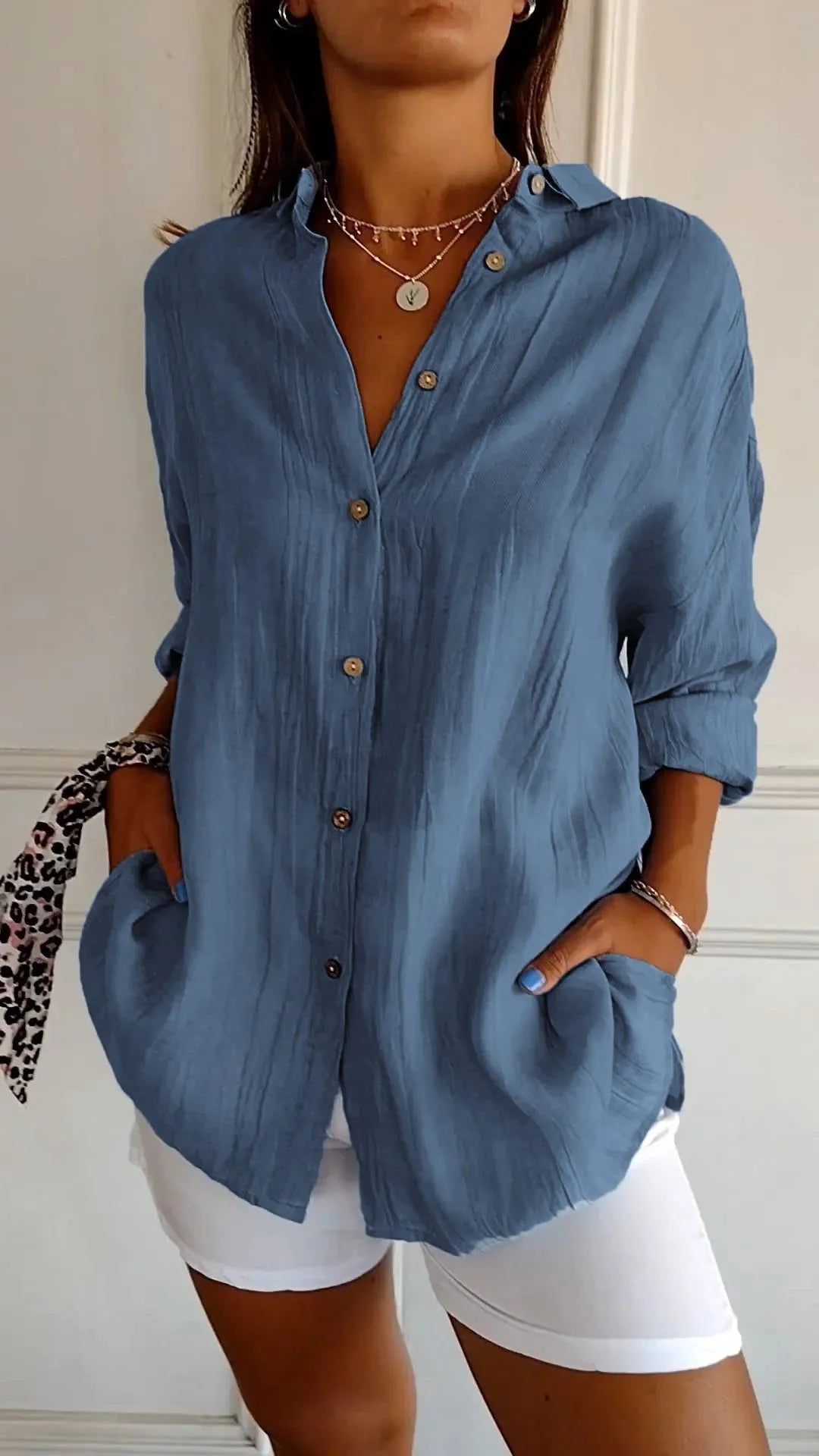 Plea Shirt | Classic Pleated, Plus Size 1