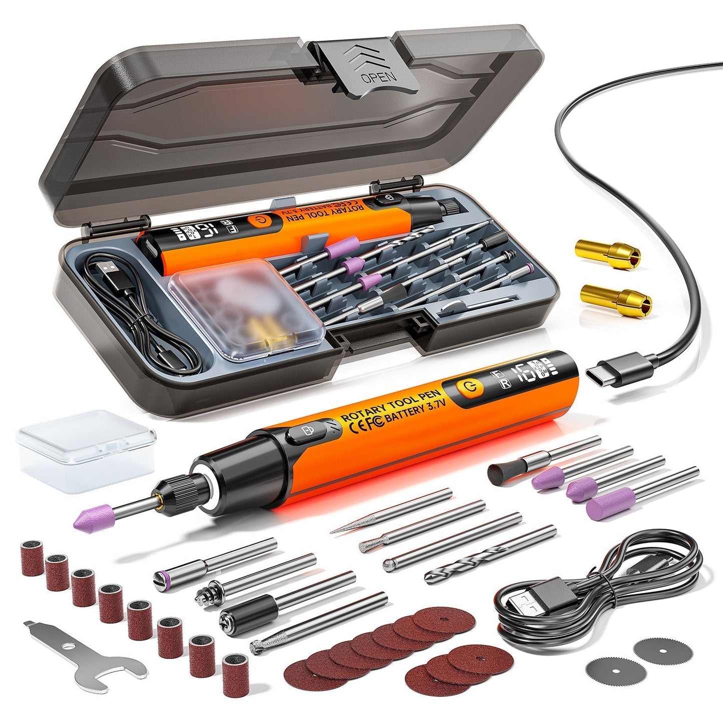 Polo Electric Polishing Kit | 6-Speed Control, 16,000 RPM Motor 8