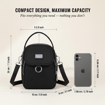 Porteva Crossbody Bag | Waterproof, Multi-Pocket Design for Women 5