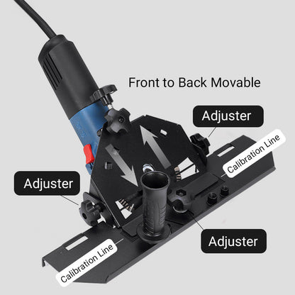 Primo Angle Grinder Stand | Metal, 45° Chamfer Cutting, Universal Compatibility 5