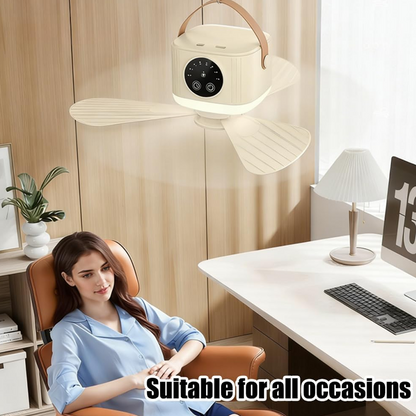 Pura Ceiling Fan | Remote Control, Adjustable LED Light 1