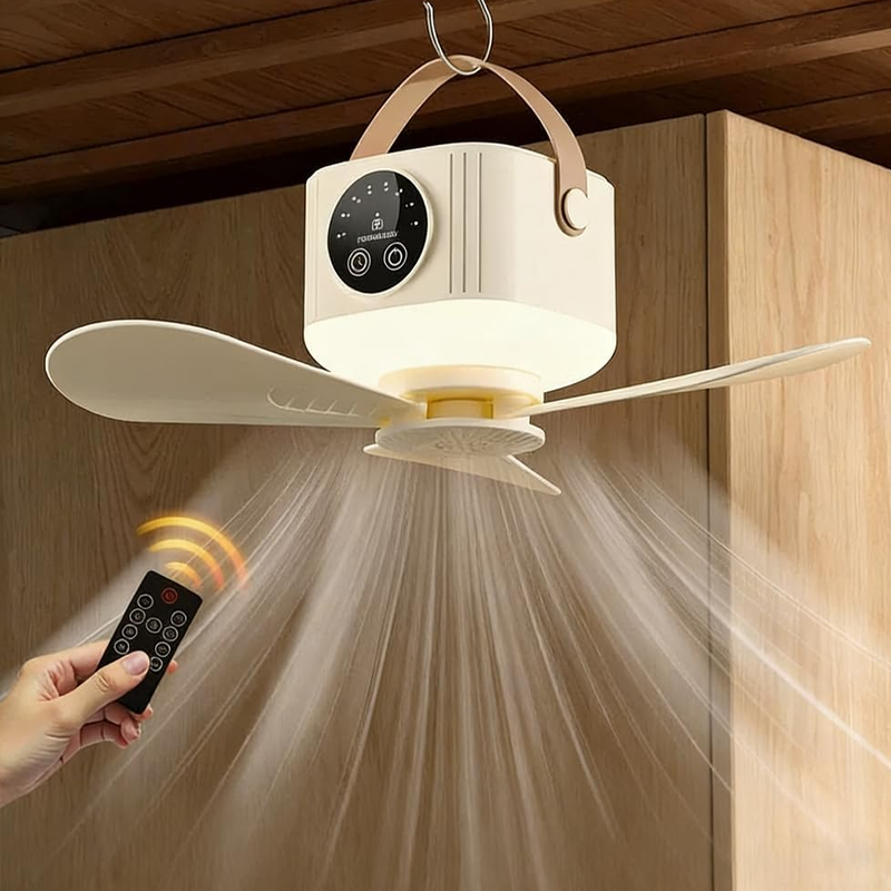 Pura Ceiling Fan | Remote Control, Adjustable LED Light 5