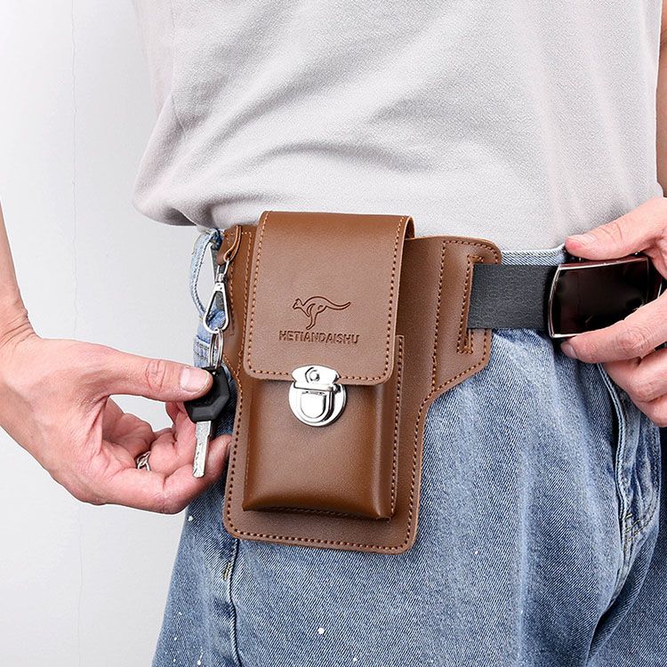 Pura Mobile Belt Bag | Waterproof, Durable PU Leather 0