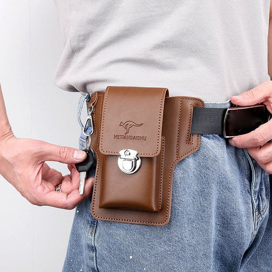 Pura Mobile Belt Bag | Waterproof, Durable PU Leather 0