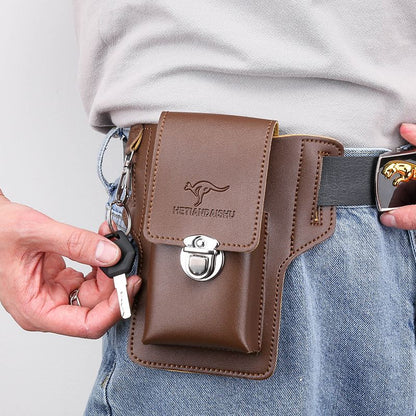 Pura Mobile Belt Bag | Waterproof, Durable PU Leather 4