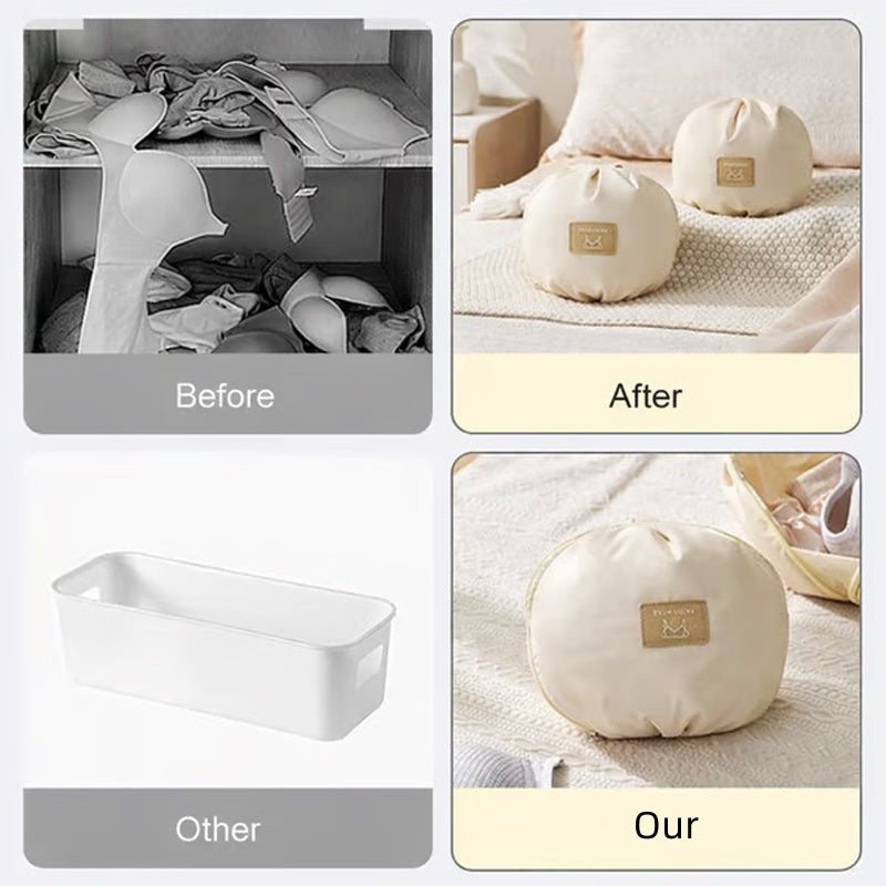Pura Underwear Storage Bag | Unique Spherical Design, Durable Polyester 2