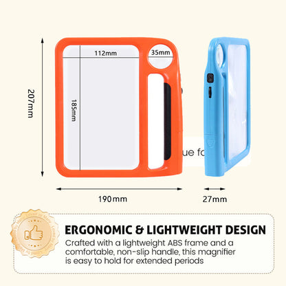 Raven Magnifying Glass | Rechargeable LED with 3 Light Modes 7