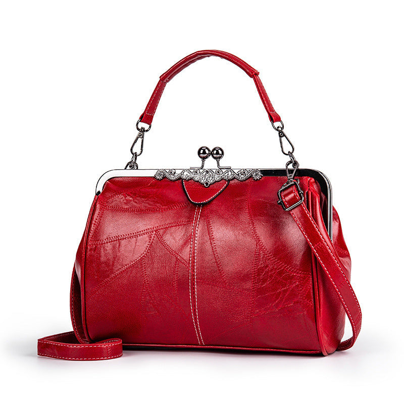 Retro Chic Clip Bag | Elegant PU Leather 6