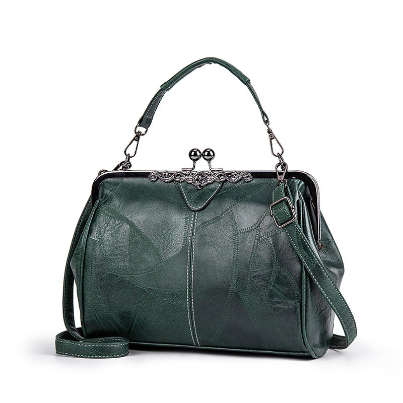 Retro Chic Clip Bag | Elegant PU Leather 7